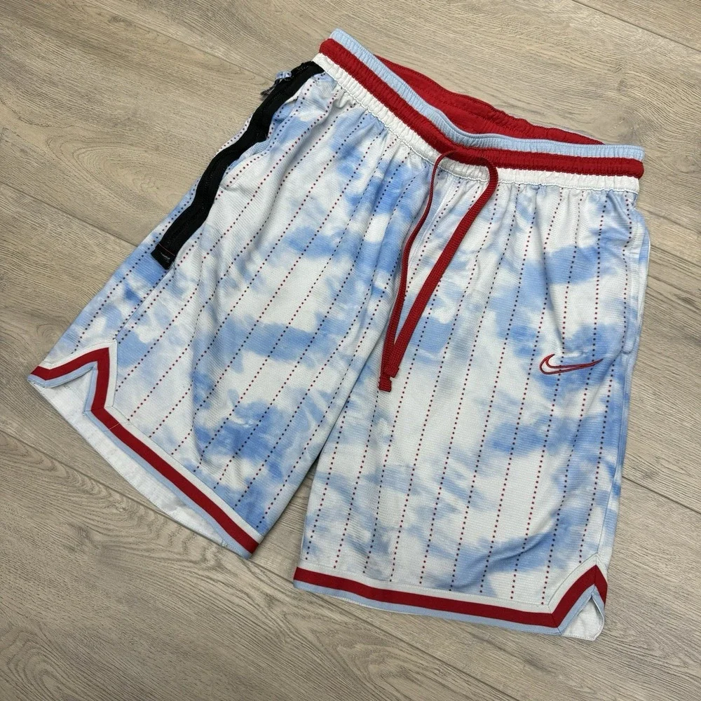 Nike DNA Cloud Tie Dye Print Basketball Shorts Men's Sz M Dri Fit PICKS